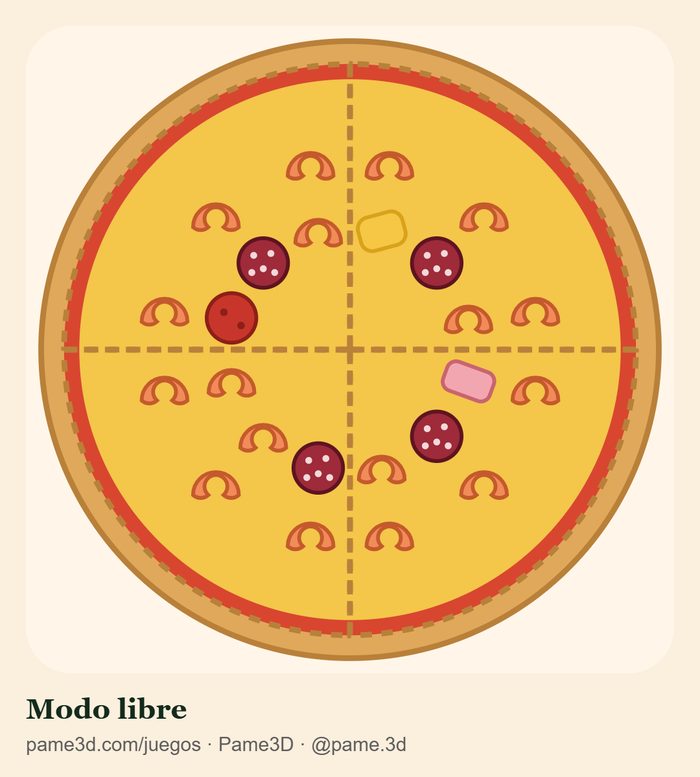 Modo libre — Pizza Pin