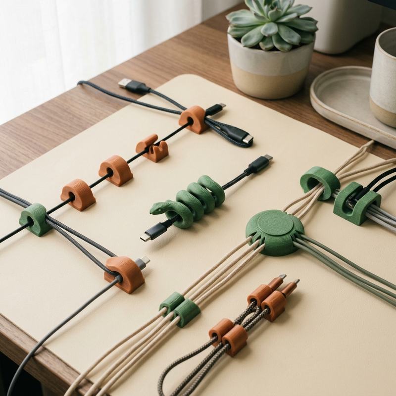Organizadores de Cables x6